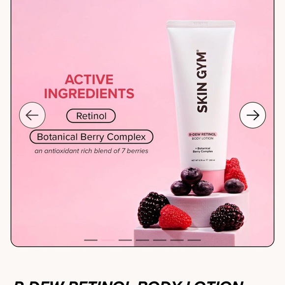 Skin Gym Retinol Body Lotion‎ and Face Trainer Serum 💕 - Picture 5 of 8